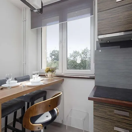 Comfortable With A Balcony A Place To Work By Renters * Warszawa